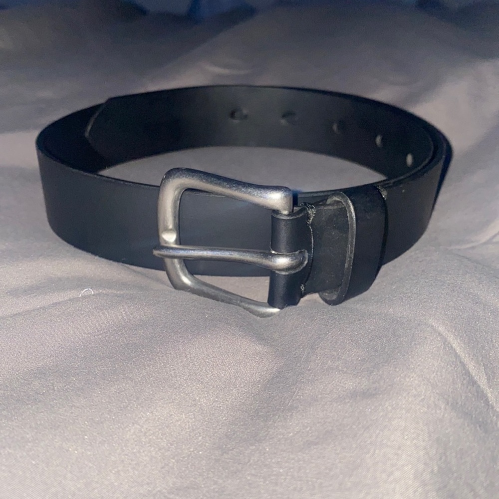 Gap Black Belt - Bonded Leather (Size - M)